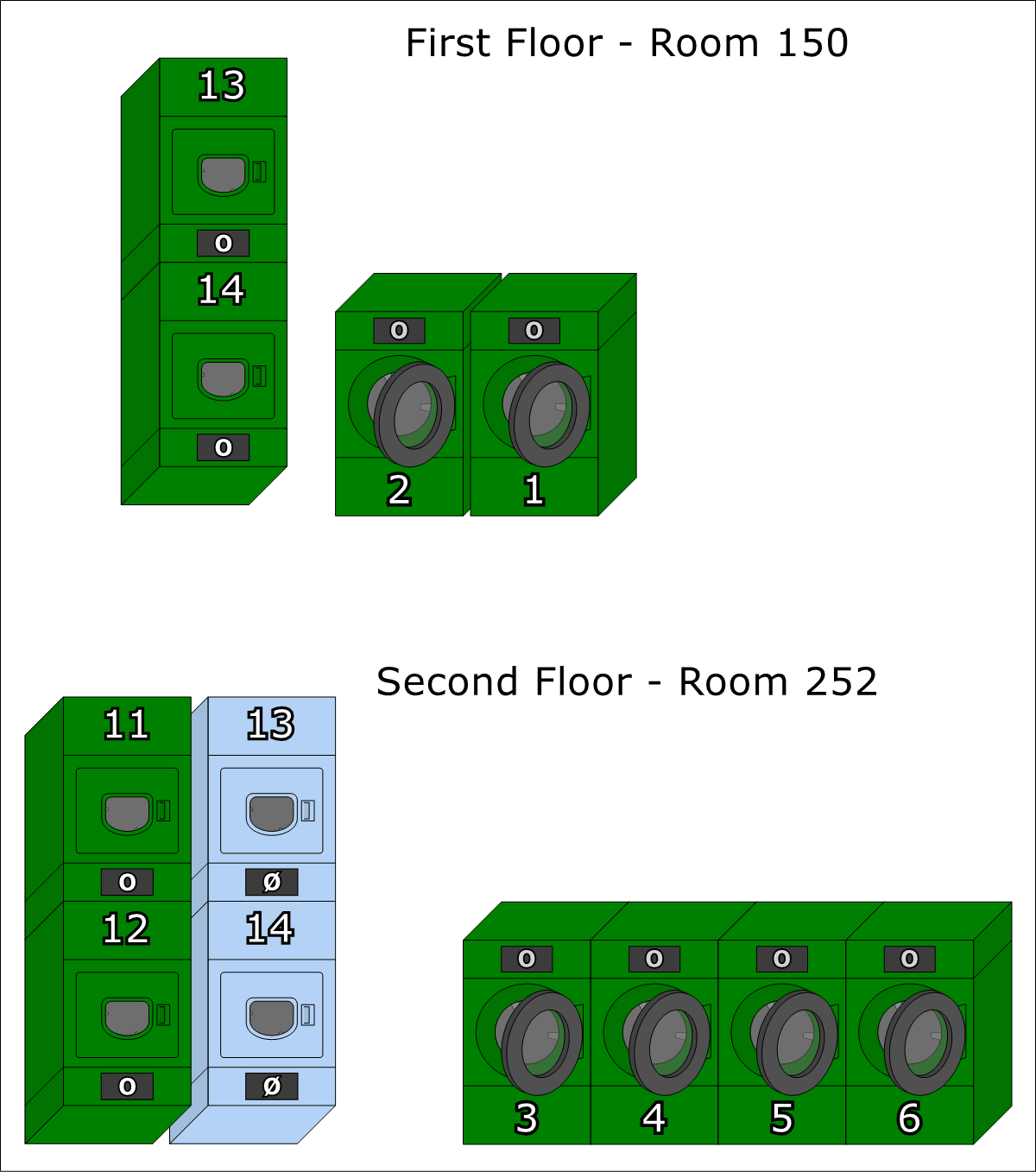 Noehren Hall 1st & 2nd FL (252 location